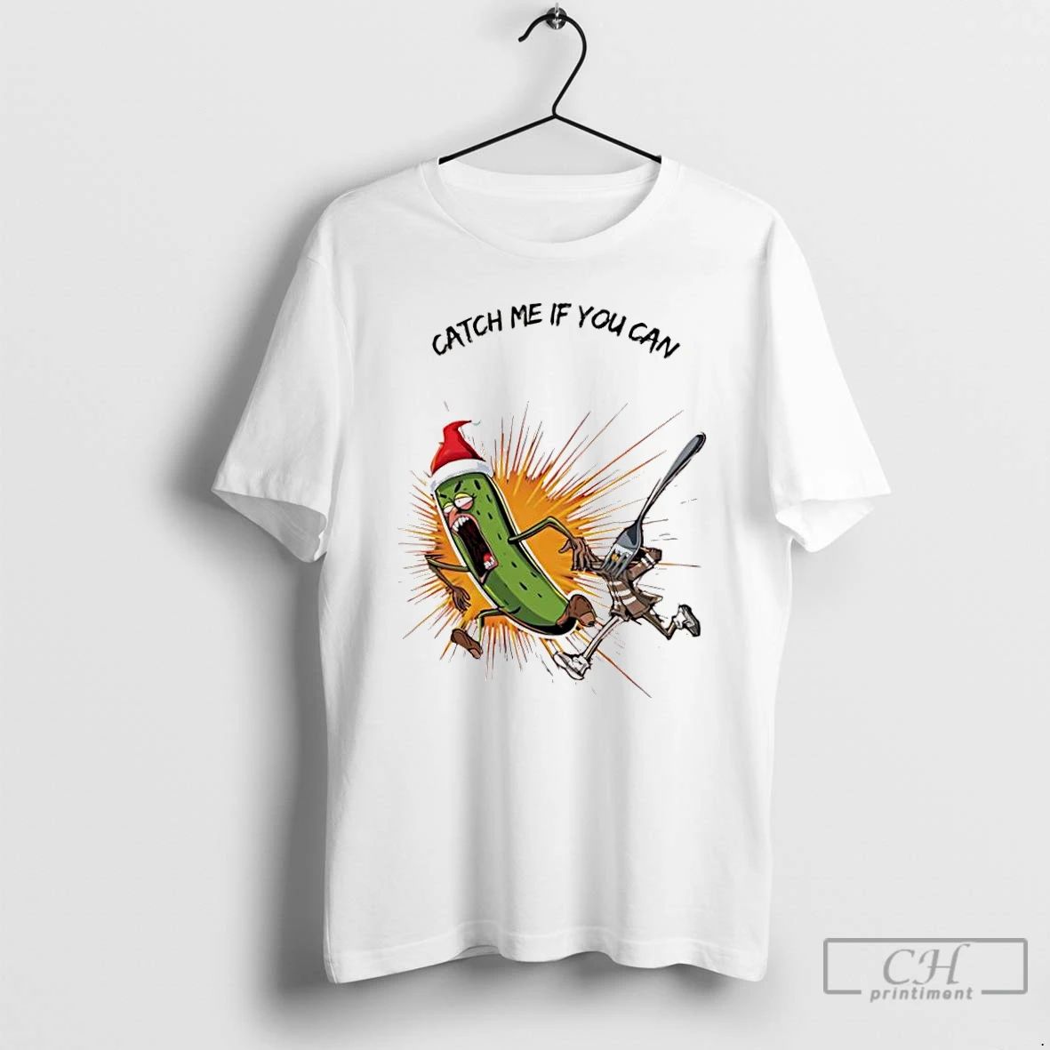Classic Christmas Pickle Catch Me If You Can T Shirts