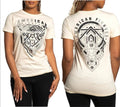 American Fighter Women's T-Shirt IRVINE Athletic Biker MMA