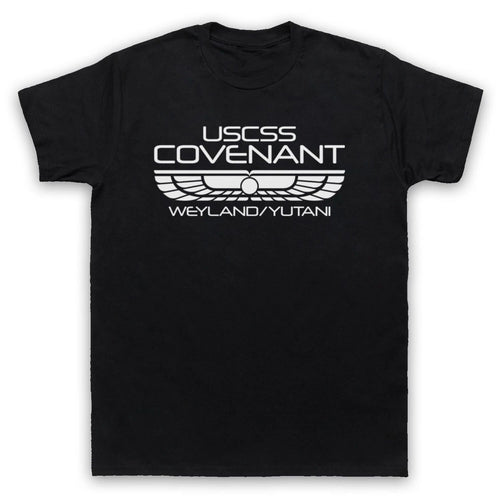 ALIEN COVENANT USCSS COVENANT SCI FI FILM SEQUEL MENS & WOMENS T-SHIRT