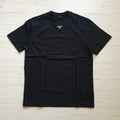 Prada Authentic Triangle Metal Logo Men's Black T-Shirt Sz M