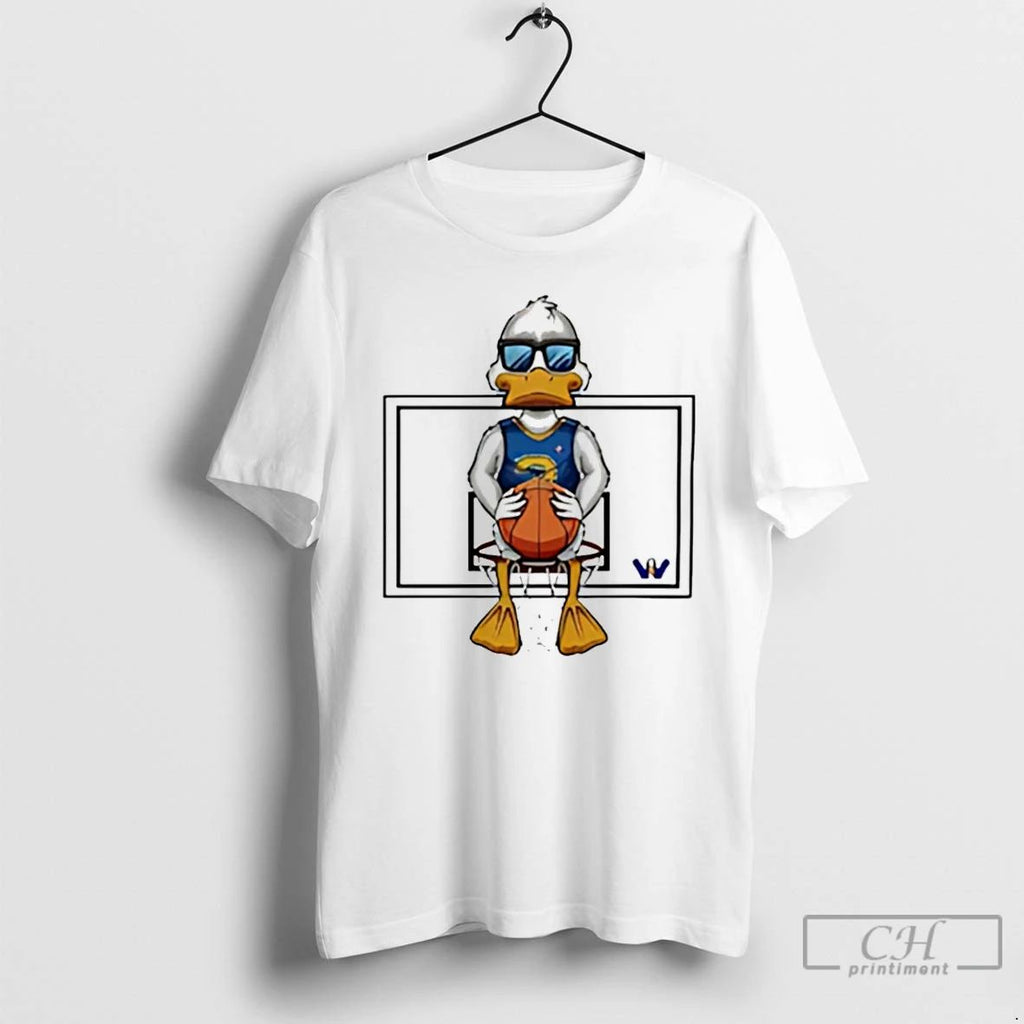 Classic Duck On Rim Nba 2025 26 Mascot T Shirts