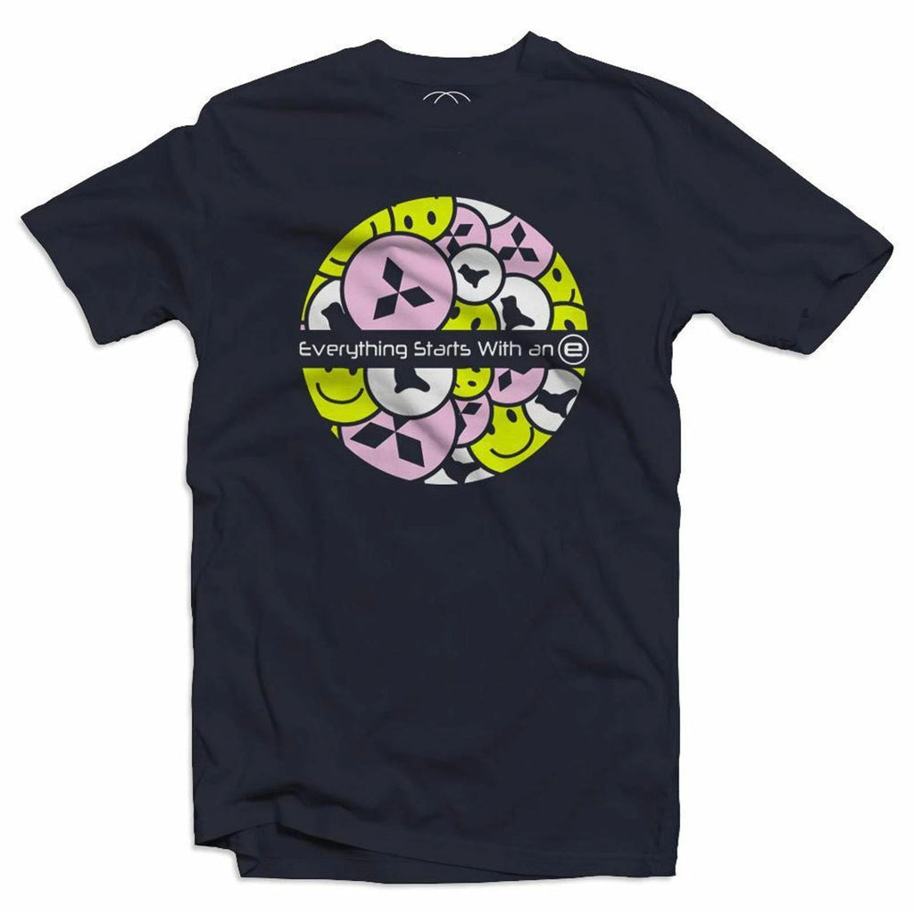 Everything Starts with an E Acid House Dance Music DJ Mens Rave  T-Shirt