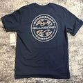 Billabong Mens Premium Tee Navy Blue Small Short Sleeve Graphic T Shirt