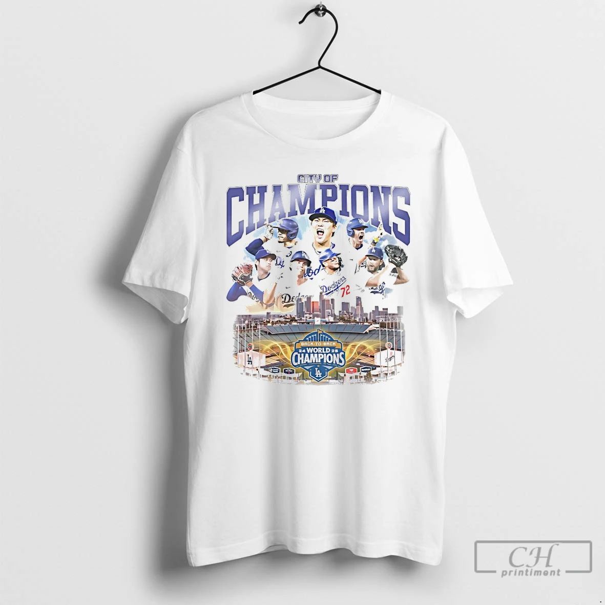Classic Los Angeles Dodgers City Of Champions Back To Back 2024 2025 World Champions