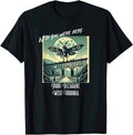 Wish You Were Here Mothman Cryptid Urban Legend Graphic T Shirt