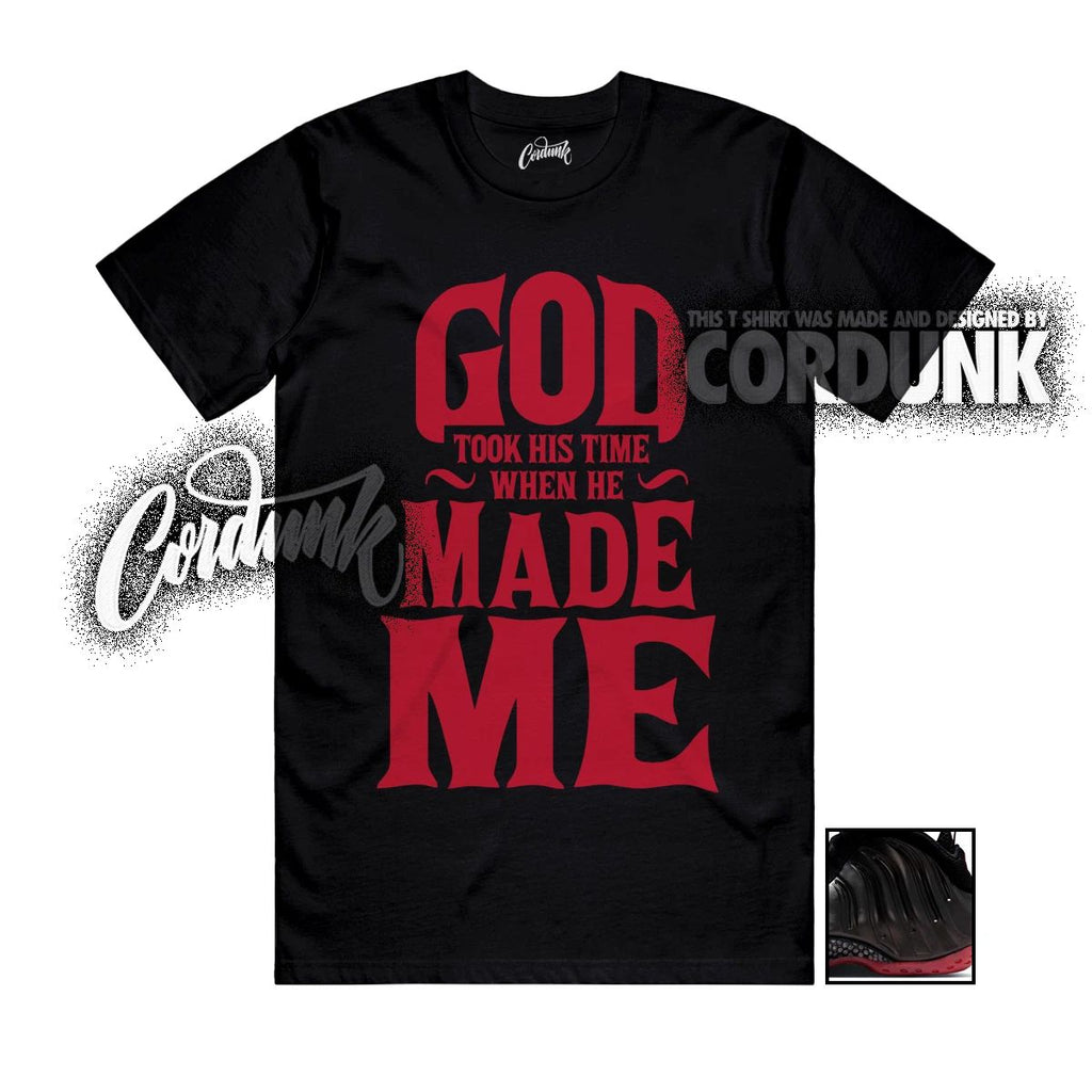 Foamposite One Cough Drop 2025 Varsity Red T Shirt Match GTHT