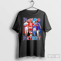 Classic Detroit Sports Team Tarik Skubal Dylan Larkin Amon Ra St Brown And Cade Cunningham