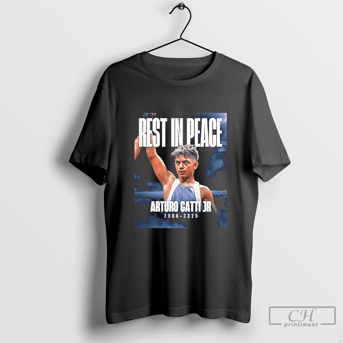 Classic Rest In Peace Arturo Gatti Jr 2008 2025 Blackshirt T Shirts