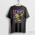 Classic Santa Grinch Dabbing Aldi Christmas Light T Shirts
