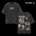 Retro Vintage Cowboy Bebop Anime Dark Anime Streetwear T-Shirt
