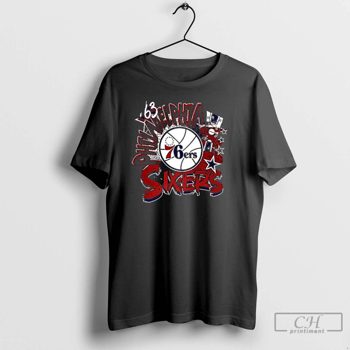 Classic Philadelphia 76ers Nba Sixers Play By Play T Shirts