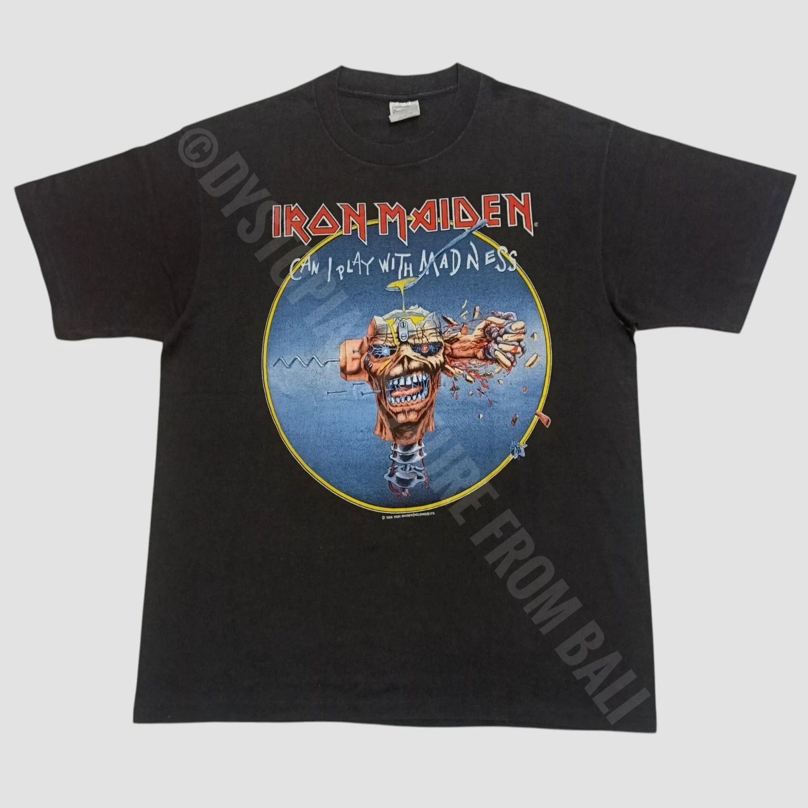 Vintage 1988 Iron Maiden - Can I Play With Madness/Seventh Son Of A Seventh Son