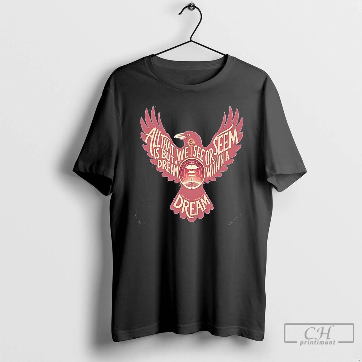 Classic Raven All That We See Or Seem Is But A Dream Within A Dream