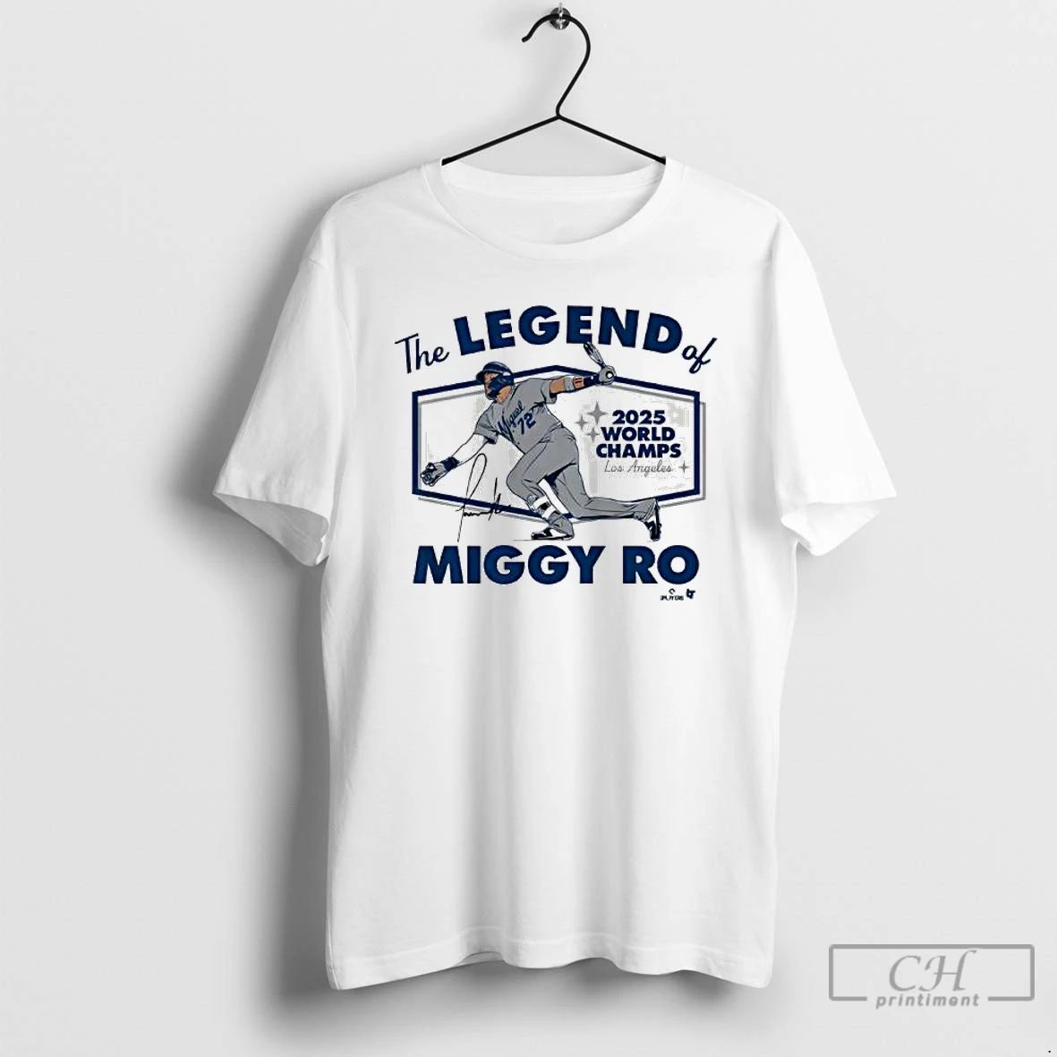 Premium Miguel Rojasthe Legend Of Miggy Ro Los Angeles Dodgers T Shirts