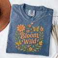 Bloom Wild Hippie Boho Comfort Tee Soft Relaxed Fit Shirt