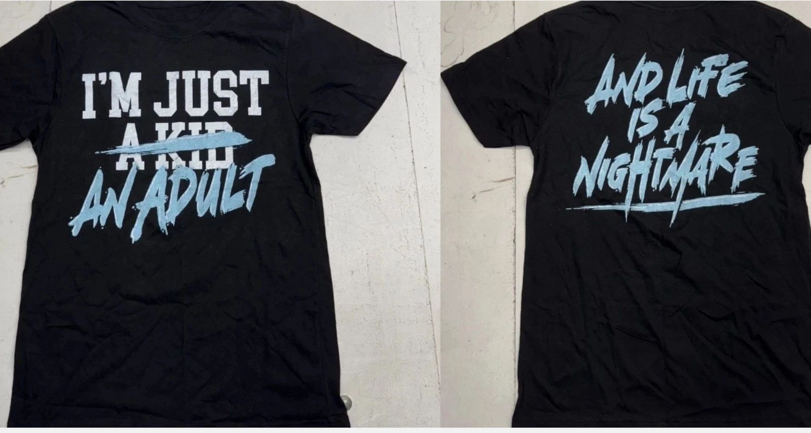 SALE! Simple Plan I'm Just A Kid Merch Tour 2025 2 Sided T-Shirt S-5XL