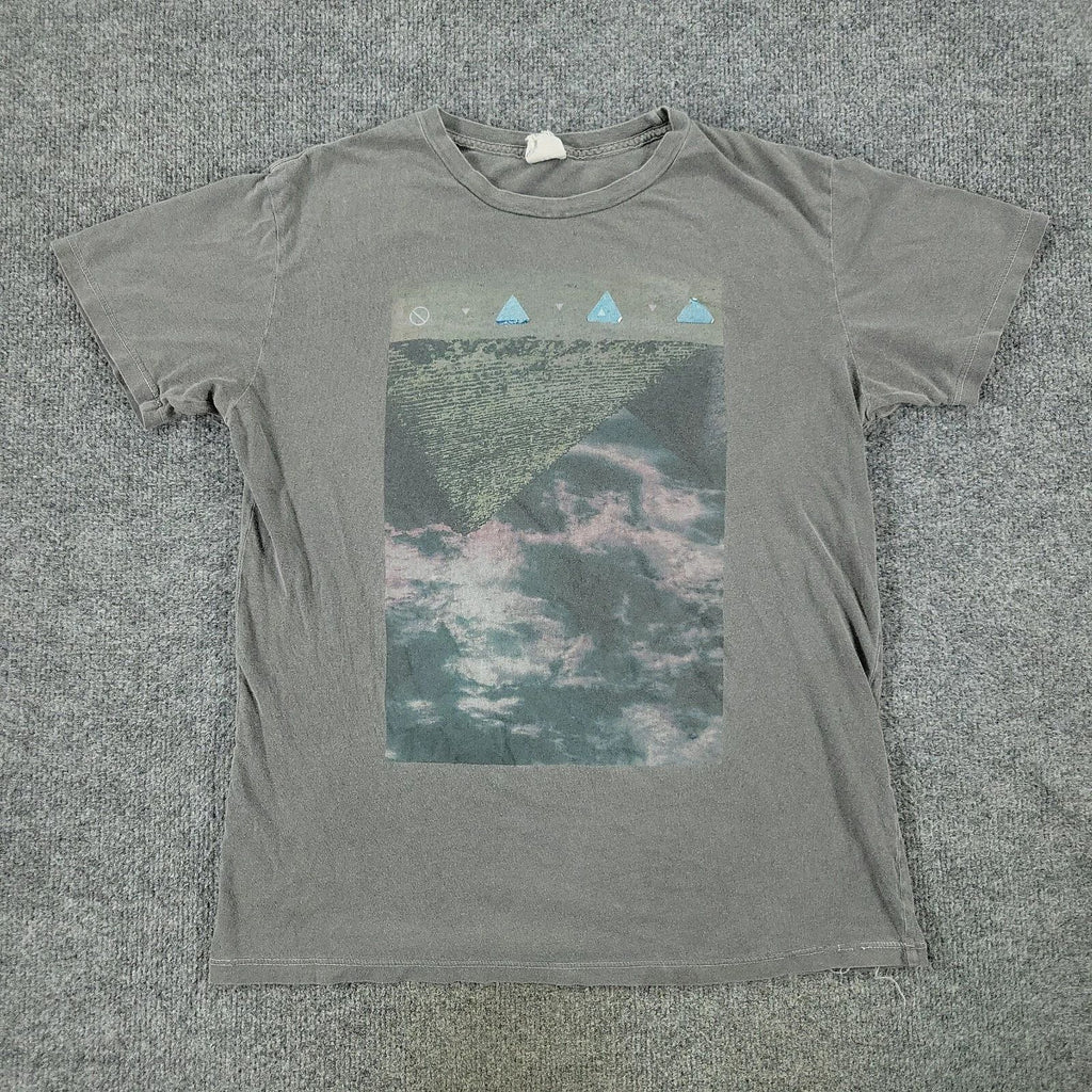 Obey Shirt Men's Small Gray Streetwear Graphic Tee Short Sleeve Pullover Stretch