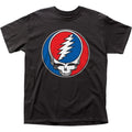 Greatful Dead Logo Steal Your Face Mens T Shirt Music Classic Band Tee New Black