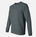 Gildan Ultra Cotton Long Sleeve T-Shirt Style G2400,  Dark Heather (1 Pack)- 2XL