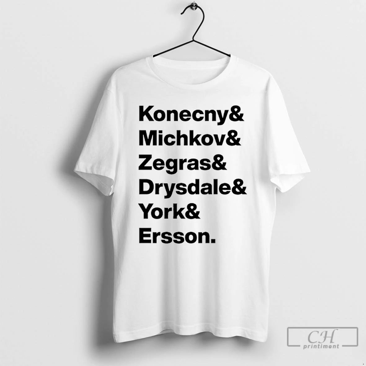 Classic Konecny Michkov Zegras Drysdale York Ersson T Shirts