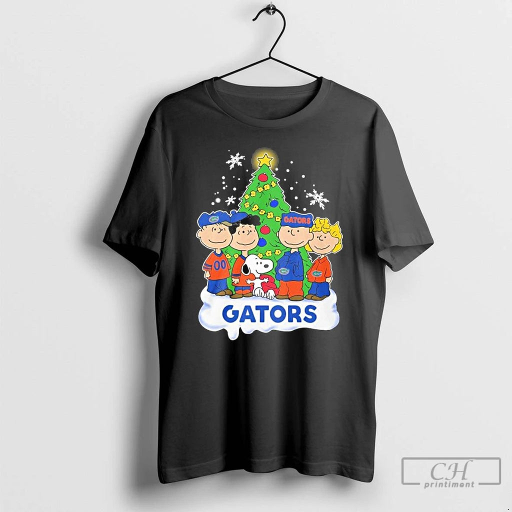 Premium The Peanuts Florida Gators Merry Christmas 2025 T Shirts