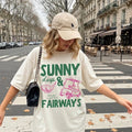 Sunny Days and Fairways T-Shirt, Golf Shirt, Golf Lover Gift, Summer Graphic Tee
