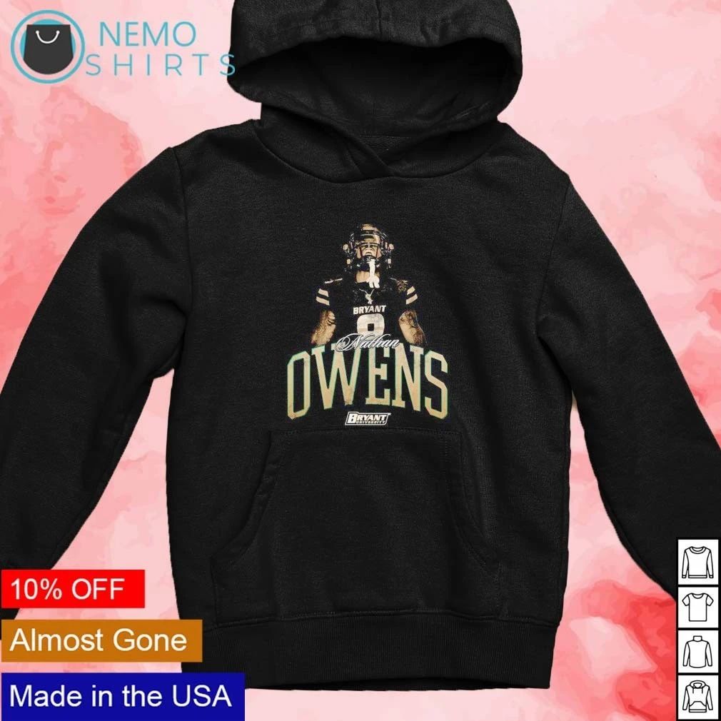 Nathan Owens Bryant Bulldogs Vintage College Football shirt