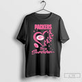 Premium Green Bay Packers Heart Logo Im A Survivor Ball T Shirts