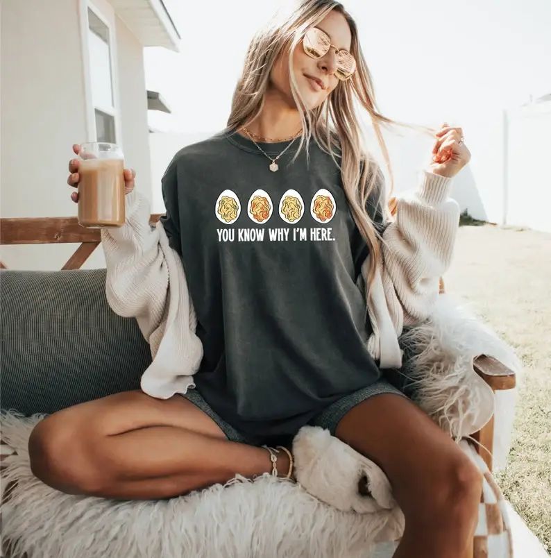 You Know Why I'm Here T-Shirt, Fall Season Tee, Gift For Mom
