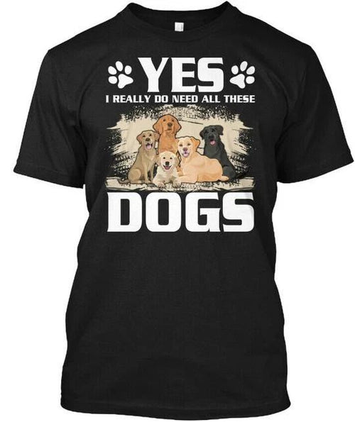 All These Dog Lover Rescue T-Shirt Made in the USA Size S to 5XL