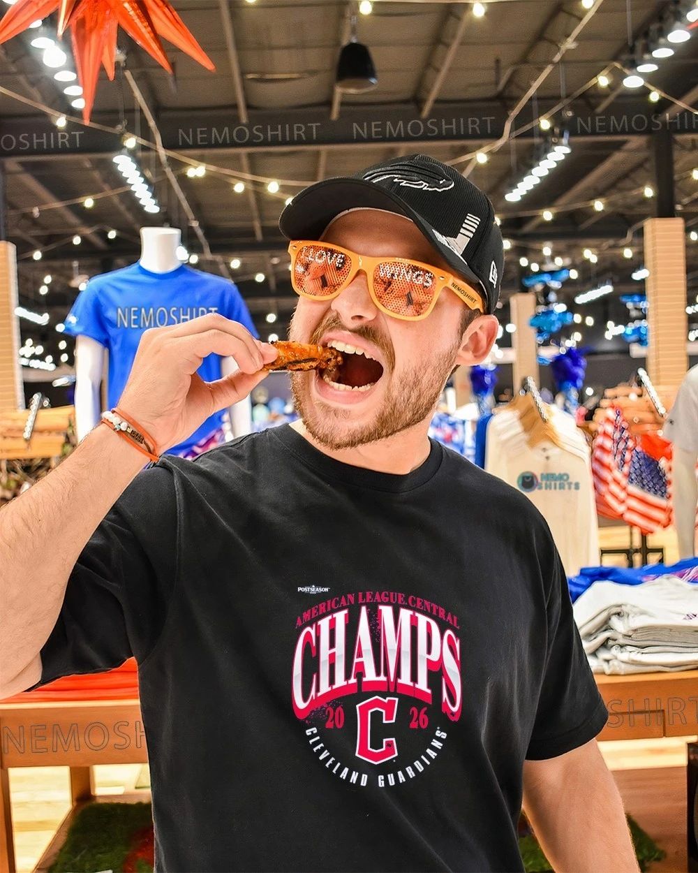 Cleveland Guardians 2026 American League Central Division Champions shirt