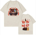 Kanye West My Beautiful Dark Twisted Fantasy T SHIRT FULL SIZE S-5XL SO664