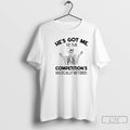 Classic Skeleton Hes Got Me So The Competitions Basically Retired T Shirts