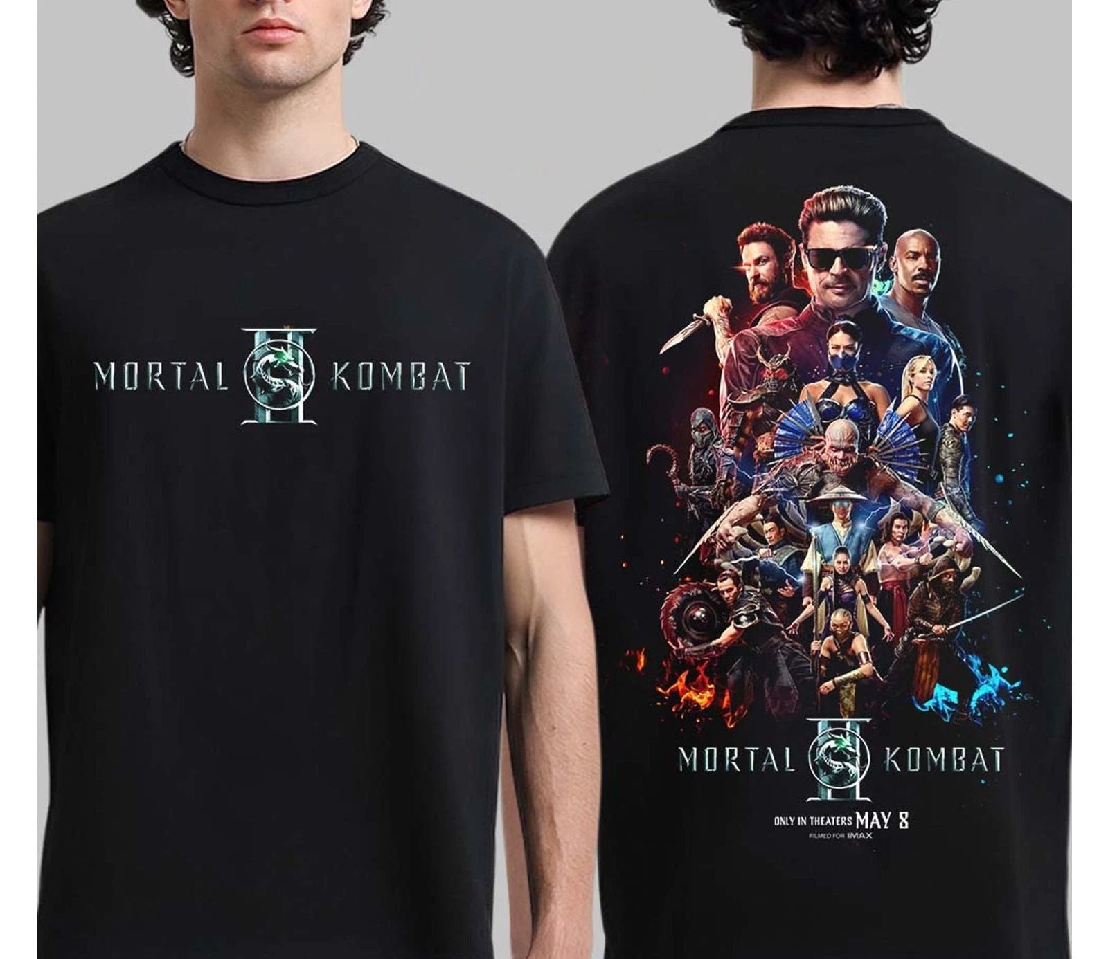 Mortal Kombat II Movie Theaters On May 8 2026 T-Shirt