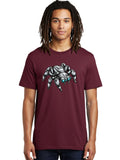 Robot-Spider-5 Mens Graphic Tee, 100% Cotton, Casual Summer Wear