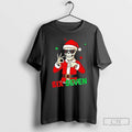 Classic Christmas Six Seven Skeleton Santa 67 T Shirts