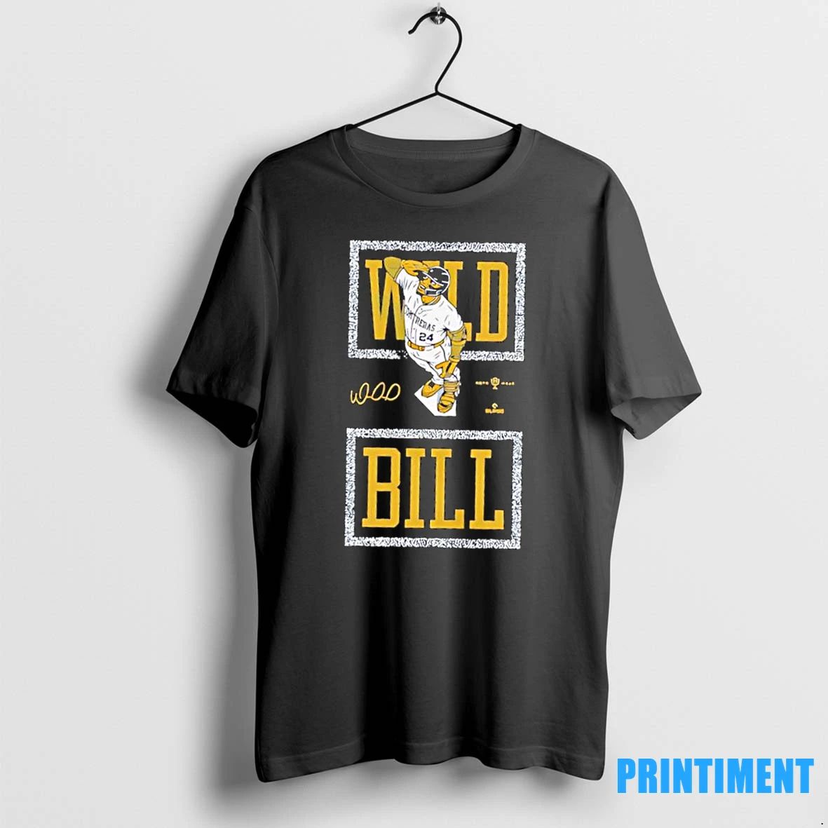 William Contreras Wild Bill Salute Milwaukee Brewers Catcher Signature Tshirts Sweater