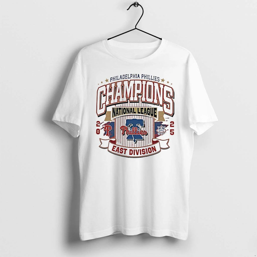 Philadelphia Phillies Champions National League East Division 2025 Tshirts Sweater
