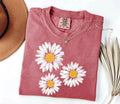 Retro Daisy Flower Comfort Tee Boho Shirt