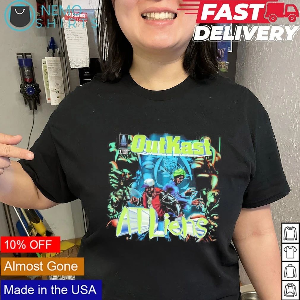 OutKast ATLiens Comic Book Cover Hip Hop shirt