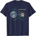 Artemis Ii Mission Patch Style Space Exploration Rocket Unisex T-Shirt