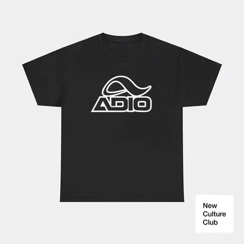 Adio Footwear White Skate Skateboarding 90s Retro Vintage Design T Shirt Tee
