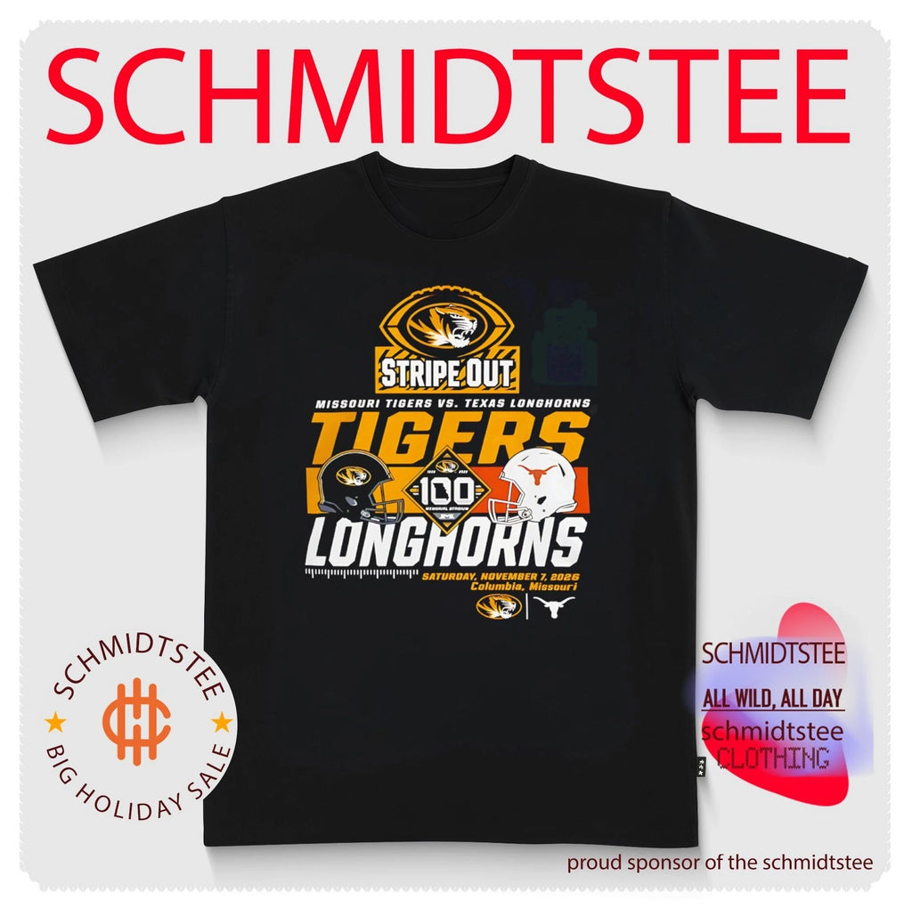 Mizzou Tigers Vs Texas Longhorns Football Stripe Out Gameday November 2026 shirt