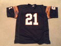 Custom James Brooks Black Mesh Football Jersey
