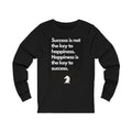 Long Sleeve Tee Motivational for succese.