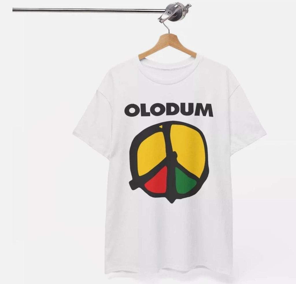 Olodum T Shirt, Retro White Unisex Graphic Tee, Unisex shirt