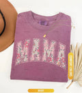 Boho Floral Mama Comfort Tee Shirt Hippie Style Gift Her