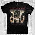 Crowbar Time Heals Nothing black and red band tee