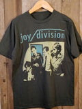 Joy Division Vintage Style Tee - Classic Band  Unisex Black T-shirt Size S-5XL