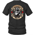 Printed On Back Touch My Beard And Tell Me I'm Pretty Unisex Shirt Gift
